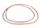 The Bead Chest Copper 3mm Tube Beads, Full Strand of Quality Metal Spacers for DIY Jewelry Design